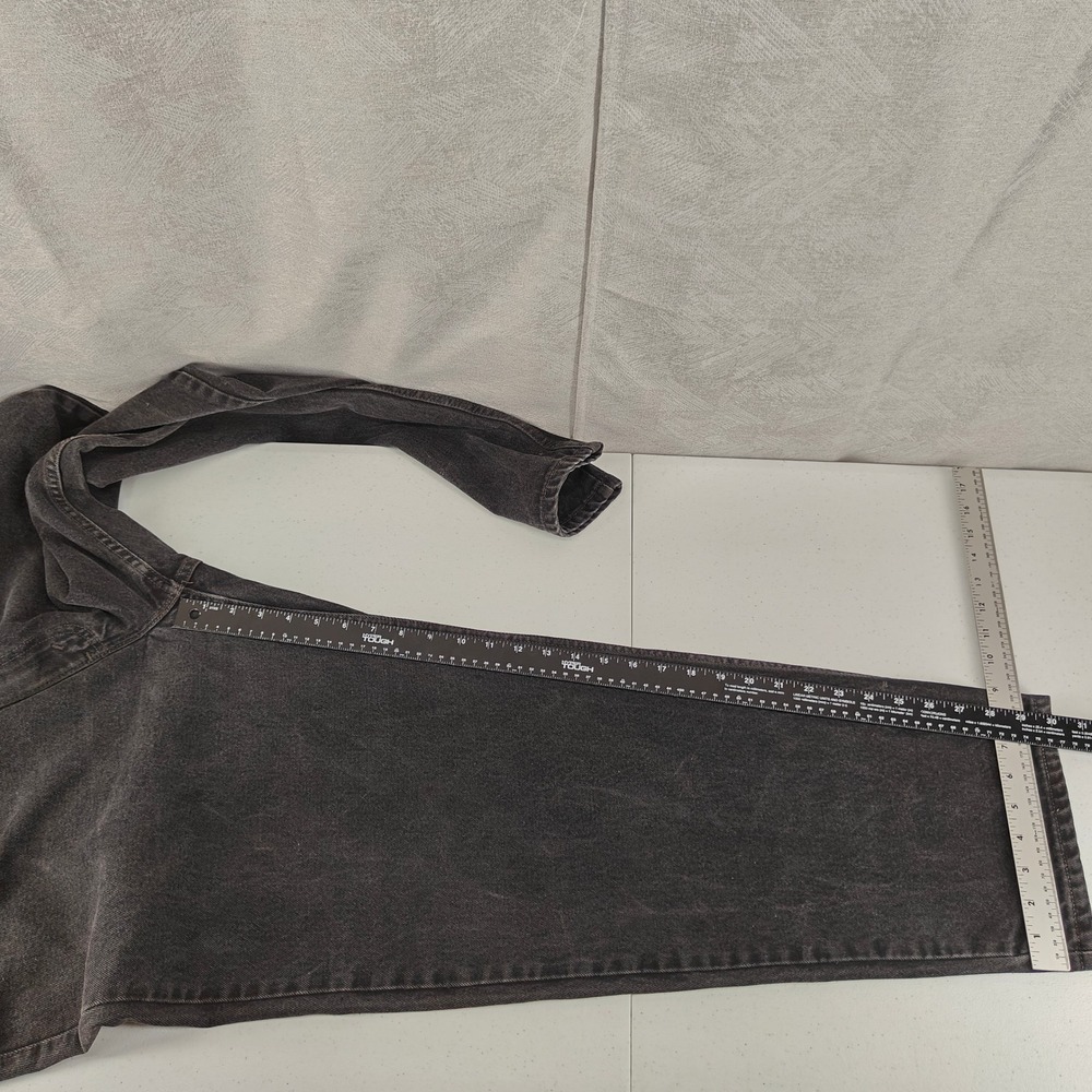 Vintage Levis 550 Jeans Mens 44x30 Black Relaxed Fit 90s Made In USA Denim Pants - Picture 9 of 11